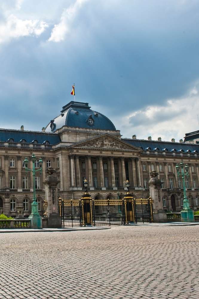 Royal Palace of Brussels from the outside