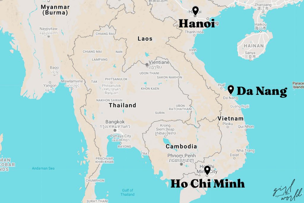 where is da nang in vietnam