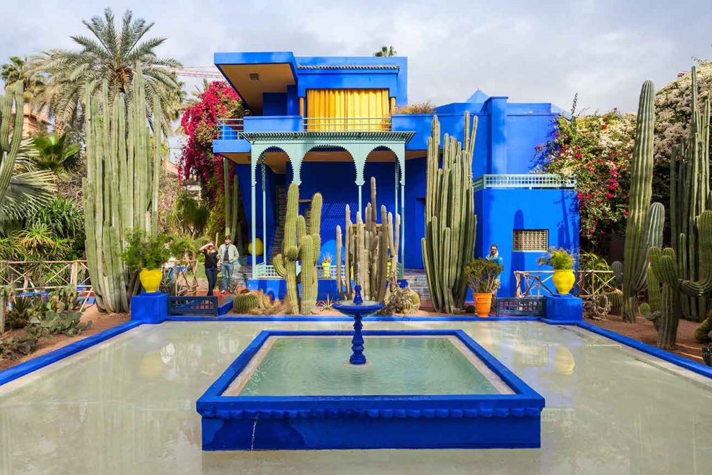 Majorelle Garden in Marrakesh