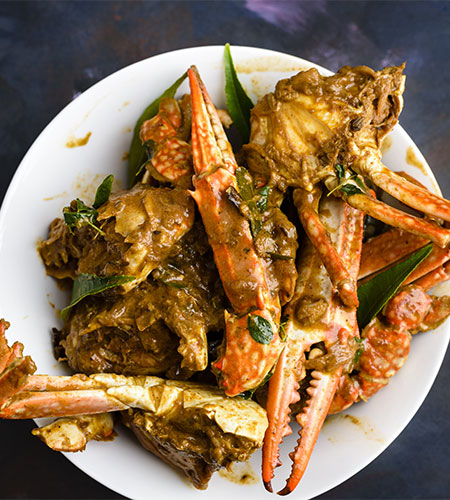 chili crab dish in singapore