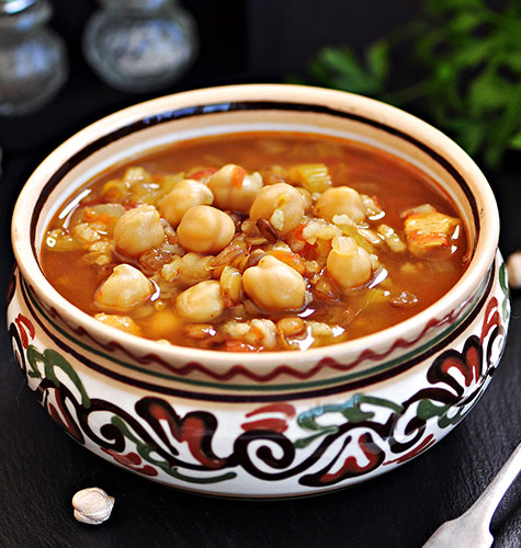 harira soup in marrakech