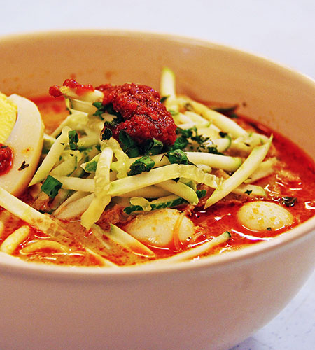laksa dish in singapore
