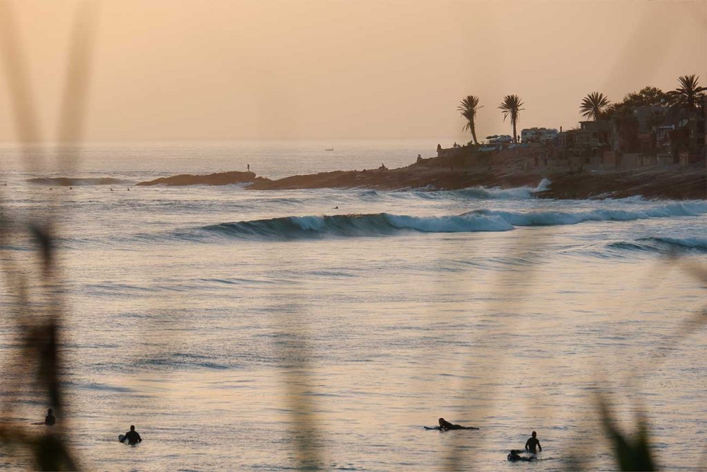 people surfing in taghazout