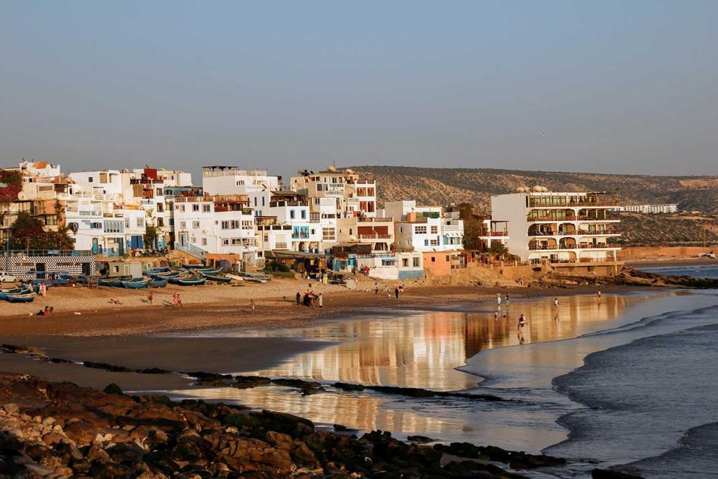 taghazout surf town in morocco