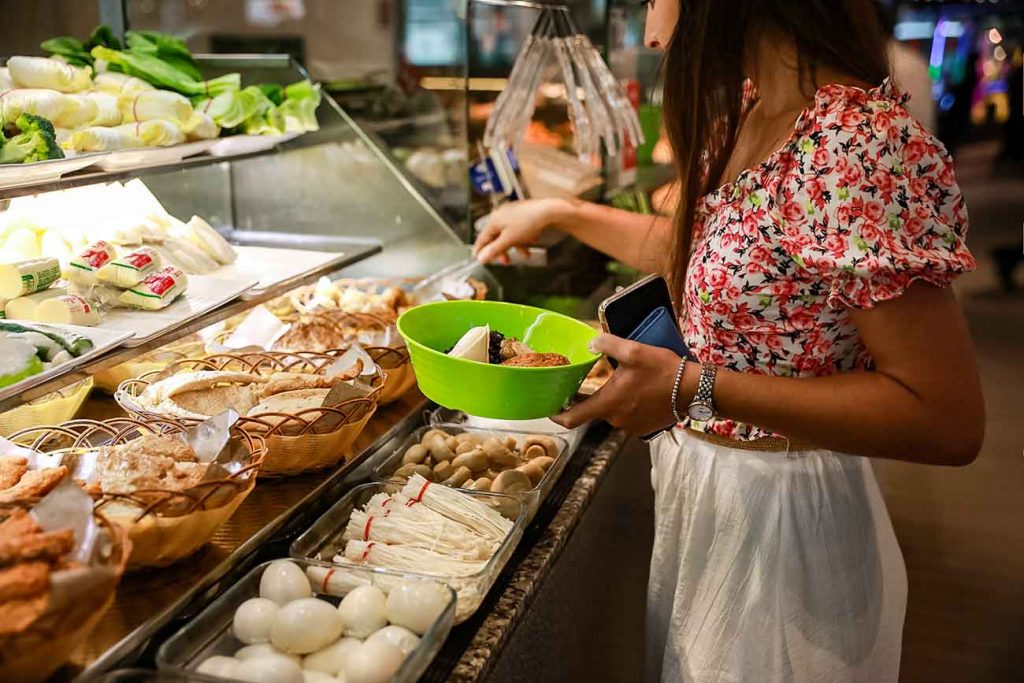taking a food tour in singapore