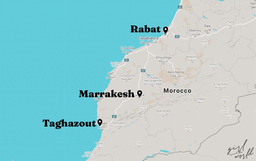 where is marrakesh located