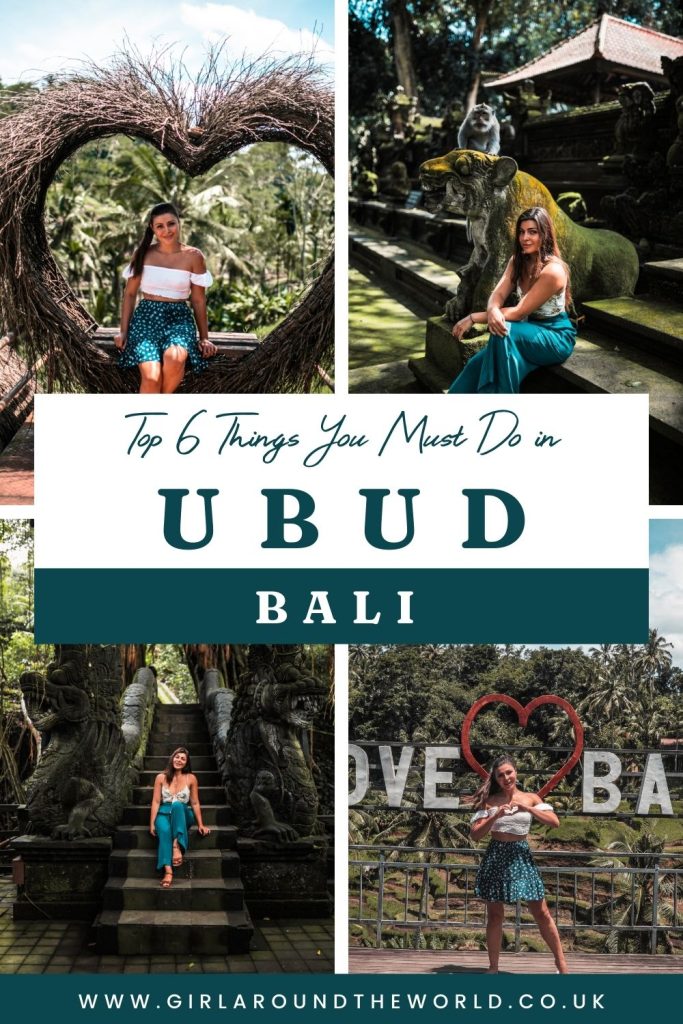 Top 6 Things you must do in Ubud Bali