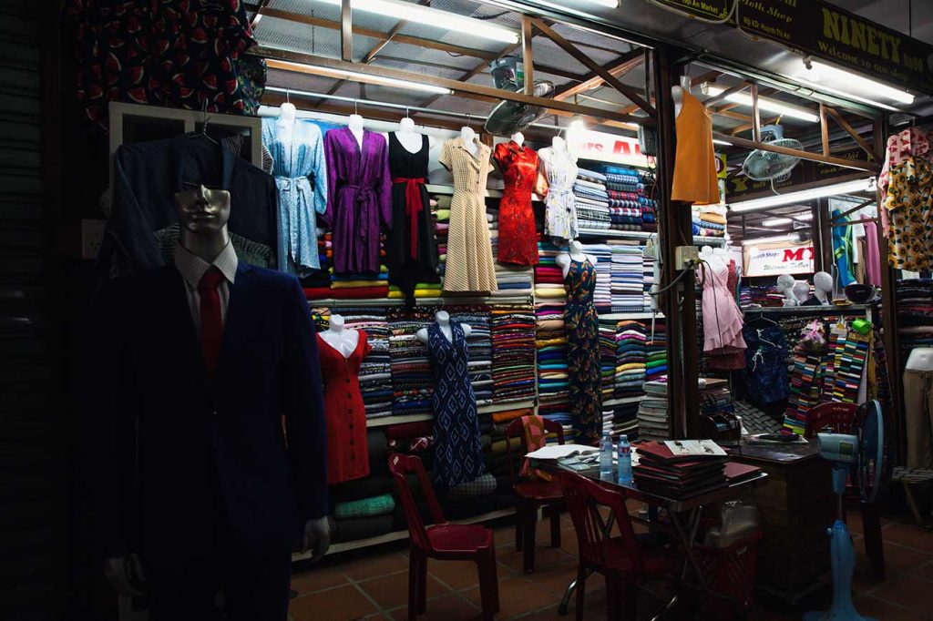 tailor-made clothes in Hoi An