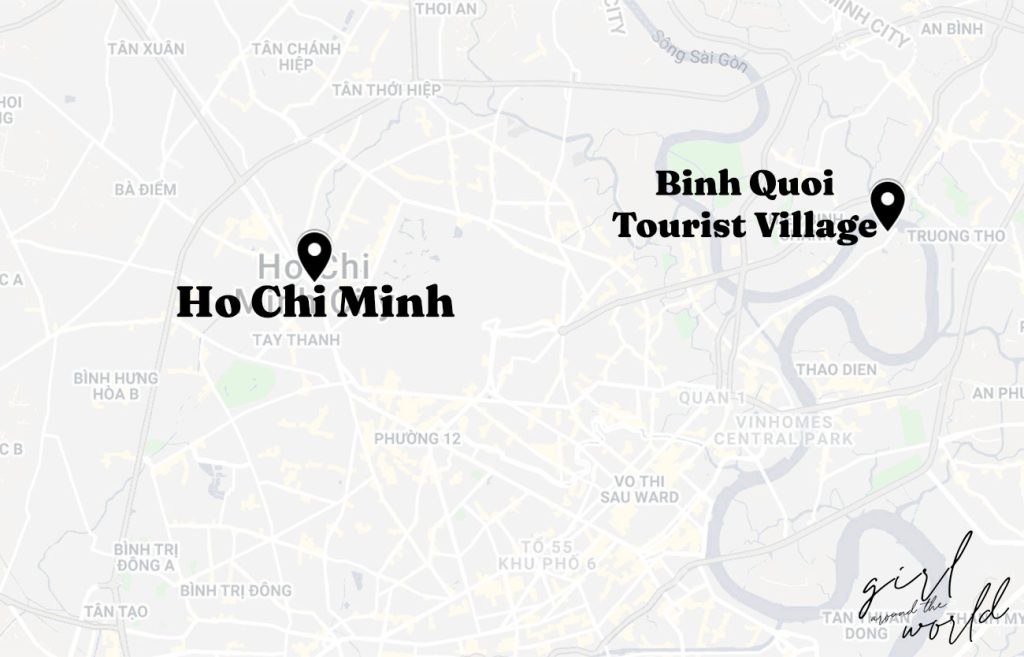 where is binh quoi village map