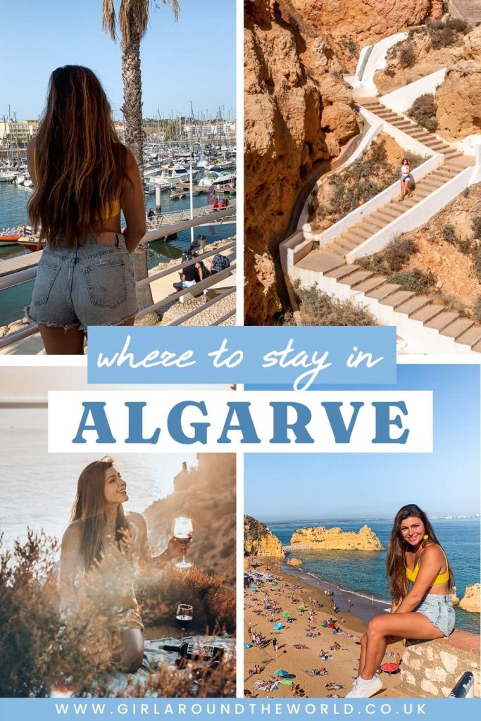 Where to stay in Algarve pin