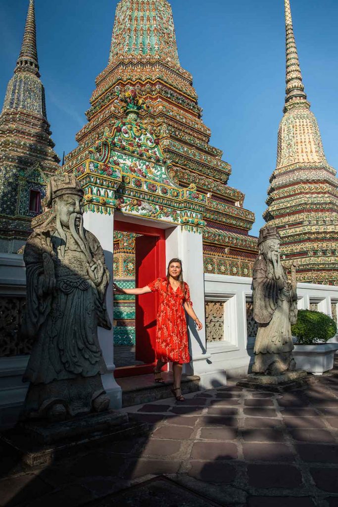 Wat Pho Temple in Bangkok Thailand